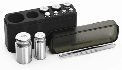 Produktbild von Kalibriergewichte Set 210 g - 9 Stück hohe Präzision für digitale Waage