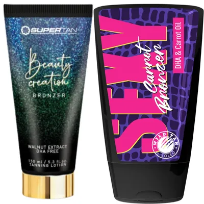 Produktbild von Supertan Beauty Creation + Wild Tan Sexy Carrot Gratis