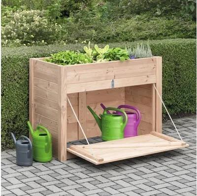 Produktbild von Hochbeet Konsta mit Unterschrank 127x69x95 cm Douglasie
