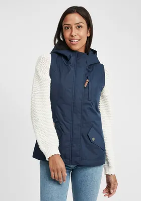 Produktbild von OXMO OXBellissa Damen Weste Outdoor-Weste mit Kapuze