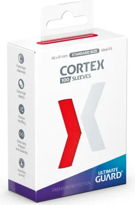 Immagine prodotto di UG Cortex Sleeves Standard Rot 100 ct.