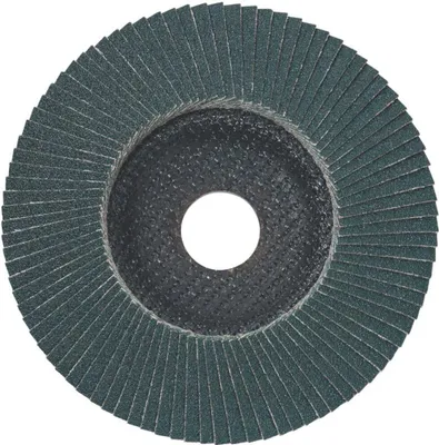 Produktbild von Metabo Lamellenschleifteller 115 mm P 40, Zirkonkorund, Stahl, Edelstahl, gerade Ausführung 10 Stk