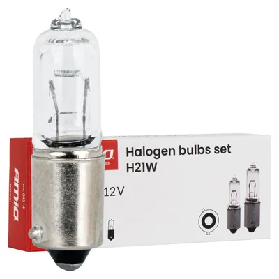 Produktbild von Halogenlampen H21W 12V 21W BAY9s 10 Stück AMIO-04514