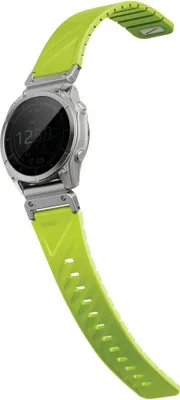 Image de Sangle Uniq Fluo X Smart-Fit pour Garmin 22 mm Citron vert