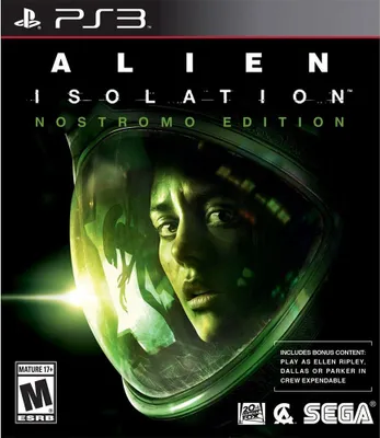 Obrázok produktu pre SEGA Alien : Isolation, PlayStation 3, Režim multiplayer, M (Mature), Fyzické médiá