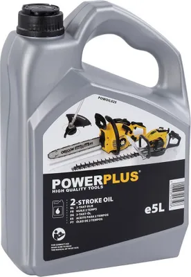 Produktbild von Powerplus Powoil025 2-takt-kettensägenöl 5l Durchsichtig One Size / EU Plug Durchsichtig One Size