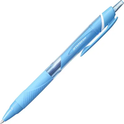 Produktbild von Kugelschreiber Uni-Ball JETSTREAM SXN157C 0,7 mm hellblau Retractable 10 Stück