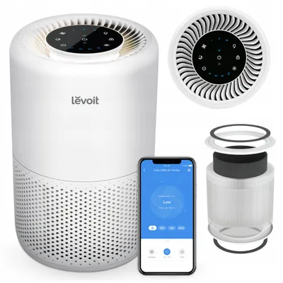 Produktbild von Levoit Core 200S Luftreiniger Hepa H13 Smart Wifi 3-Filtration 35m2