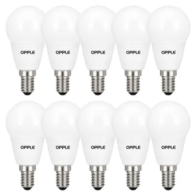 Produktbild von 10 x Opple LED G50 Tropfen 4W = 25W E14 matt 250lm Warmweiß 2700K 200° DIMMBAR