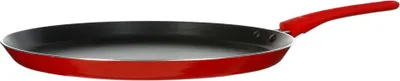 Produktbild von Pfannkuchenpfanne, Aluminium, emailliert, rot, ⌀28 cm