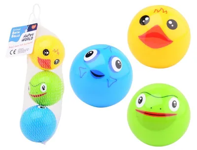 Produktbild von John Toy Happy World Tier Spielbälle