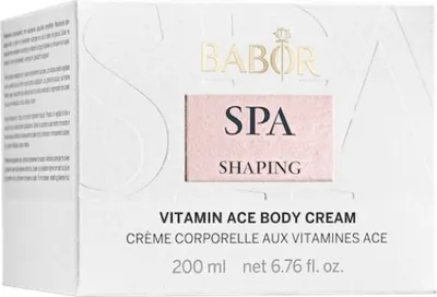Produktbild von Babor Körpercreme Vitamin ACE Shaping Spa mit Natürlichen Inhaltsstoffen für Alle Hauttypen, Vegetarisches Rezept