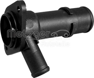 Produktbild von METZGER 4010510 Kühlmittelflansch passend für PEUGEOT 206 Schrägheck (2A/C) Wasserflansch