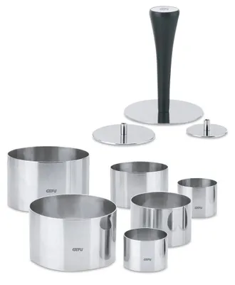 Produktbild von GEFU FORMIDABLE, Tortenring, Rund, 3 cm, 4 cm, 5 cm, 6 Stück(e)