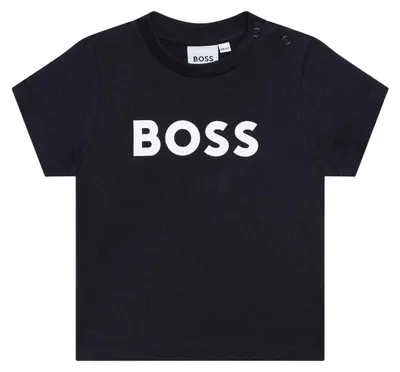Productafbeelding van Boss - T-shirt voor baby, model GT21366 (12 maanden), marineblauw