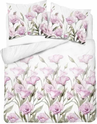 Produktbild von Bettwäsche, Satinbettwäsche, hohe Qualität 140x200 5328b Blumen