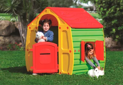 Produktbild von Starplast Kinderspielhaus Magical 102 x 90,5 x 109 H cm