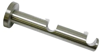 Image de Gardinia double support ouvert pour Ø 12 mm inox 6 / 5 cm