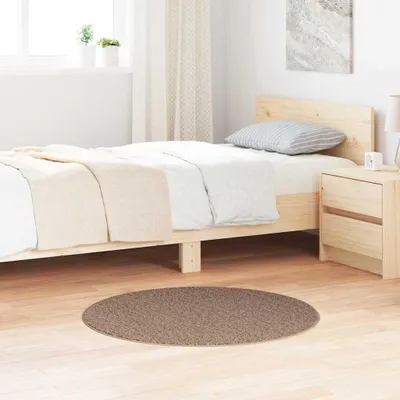 Obrázok produktu pre Protišmykový huňatý koberec hnedý 90 x 90 cm PP