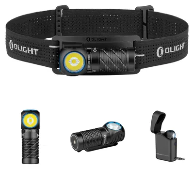 Immagine prodotto di OLIGHT Perun 3 mini, kit lampada frontale ricaricabile, 1250 lumen, autonomia massima: 60 giorni