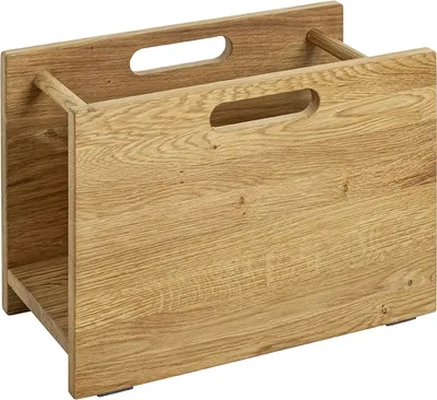 Produktbild von Zeitungsständer >54350< in eiche, Massivholz - 40x30x21cm (BxHxT)