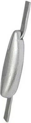 Produktbild von Tecnoseal Fisch-anode 1kg Silber 50 x 25 x 5 mm Silber 50 x 25 x 5 mm