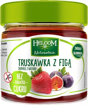 Produktbild von Helcom Erdbeer-Feigen-Marmelade 200 g