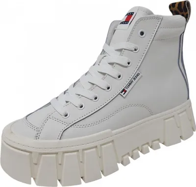 Produktbild von Tommy Hilfiger Vulc Plattform Stiefel Beige in Gr. 39
