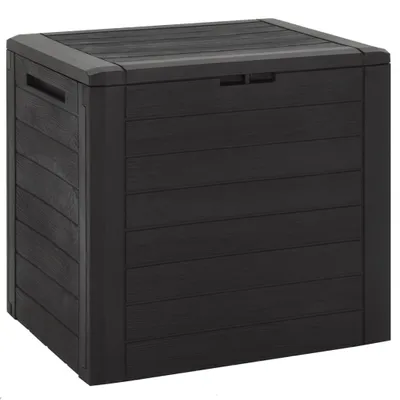 Obrázek produktu pro Zahradní úložný box hnědý 58,5 x 46 x 55 cm polypropylen
