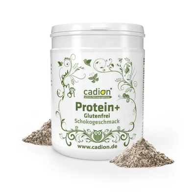 Produktbild von Protein+  Schokogeschmack  Glutenfrei 250g Dose