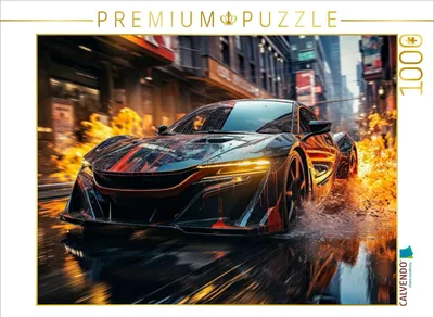 Produktbild von CALVENDO Puzzle Sportwagen | 1000 Teile Lege-Größe 64x48cm Foto-Puzzle für glückliche Stunden