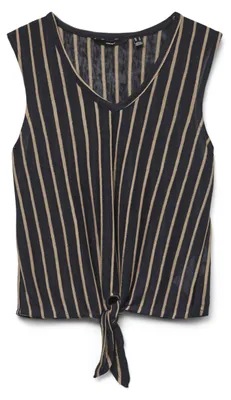 Immagine prodotto di VERO MODA - Canotta corta a V con maniche lunghe in lana. Codice prodotto: Vmlana Sl V-Neck Crop Top JRS Ga
