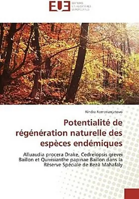 Produktbild von Potentialité de régénération naturelle des espèces endémiques