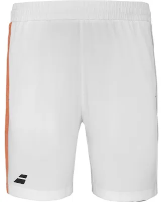 Zdjęcie produktu dla BABOLAT PLAY – krótkie spodenki dla chłopców, białe, rozmiar 10-12 lat