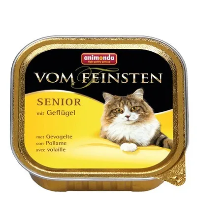 Produktbild von animonda Vom Feinsten Senior mit Geflügel, Senior, Geflügel, 100 g