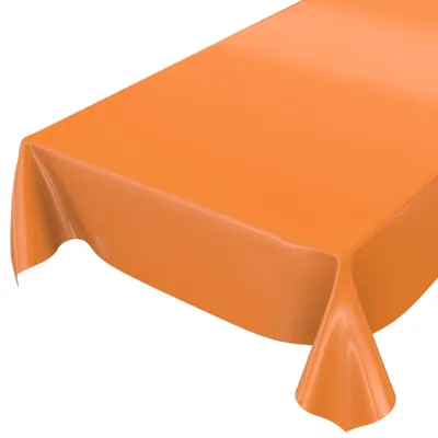 Productafbeelding van Afwasbaar Tafelkleed Oranje 140 x 140 cm