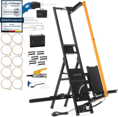 Produktbild von BAUTEC Heißdrahtschneider ALUCUTTER 3014 + Profi Handschneider Styrocutter 250W