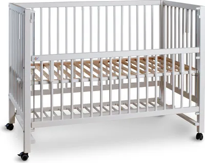 Produktbild von tiSsi Beistellbett/Kinderbett HAJO Buche 120x60 cm weiss