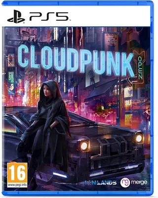 Obrázok produktu pre Merge Games Cloudpunk, PlayStation 5, M (Mature), Fyzické médiá