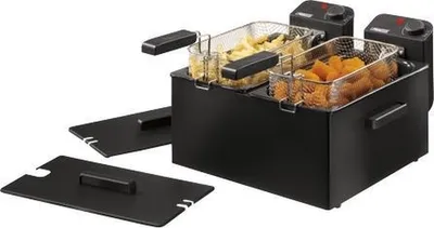 Zdjęcie produktu dla Princess 182028, 6 l, 0,9 kg, Podwójny, Czarny, 2000 W, 220 - 240 V