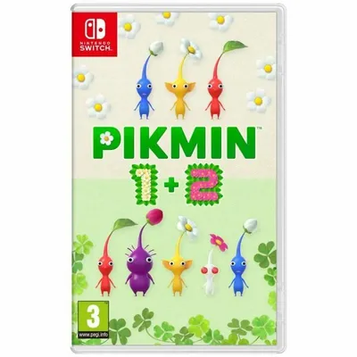 Zdjęcie produktu dla Nintendo Pikmin 1+2 (Switch), Nintendo Switch, Tryb multiplayer, E10+ (powyżej 10 lat), Nośnik fizyczny