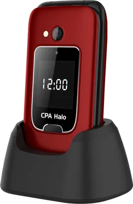Obrázek produktu pro Telefon CPA Halo 25 Senior červený s nabíjecím stojánkem