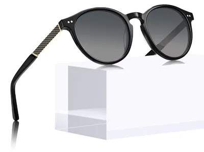 Zdjęcie produktu dla Okulary przeciwsłoneczne w stylu vintage dla kobiet, z polaryzacyjnymi soczewkami