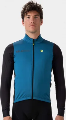 Produktbild von ALÉ Fahrrad-Thermojacke - FONDO 2.0 SOLID - Schwarz/Blau 4XL