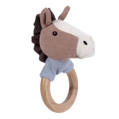 Produktbild von Ring-Rassel "Pferd Paul"