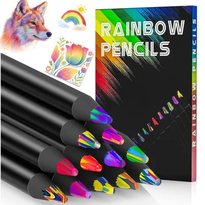 Produktbild von Regenbogenstifte 12er Pack Jumbo Mehrfarbig für Kinder & Erwachsene