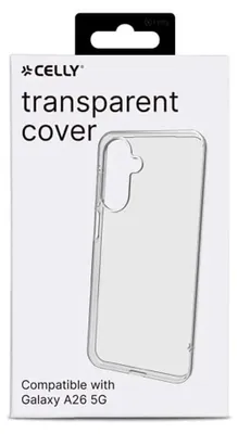 Imagen del producto de Funda transparente para el teléfono Celly Galaxy A26. Transparente. Talla única