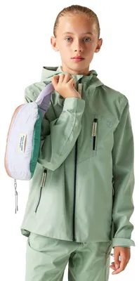 Productafbeelding van REGATTA DKW581 SWITCH OUT kindermantel, watergroen, maat 9-10 jaar