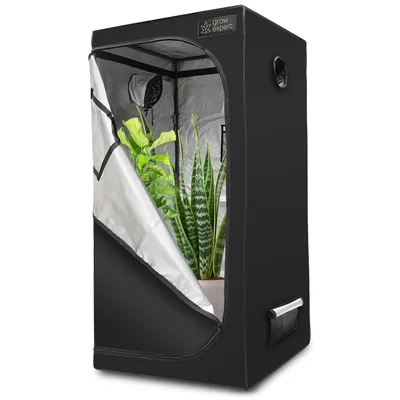 Zdjęcie produktu dla Namiot do uprawy Premium z tkaniny 1680D, odblaskowy diament, mocne zamki błyskawiczne, bardzo szczelny i wysoki namiot do uprawy 60x60x160cm