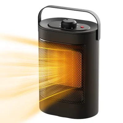 Obrázok produktu pre Rýchly ohrievač, úsporný, 1500 W, elektrické kúrenie s tromi stupňami výkonu, oscilácia 120°, funkcia automatického vypnutia pre zvýšenie bezpečnosti